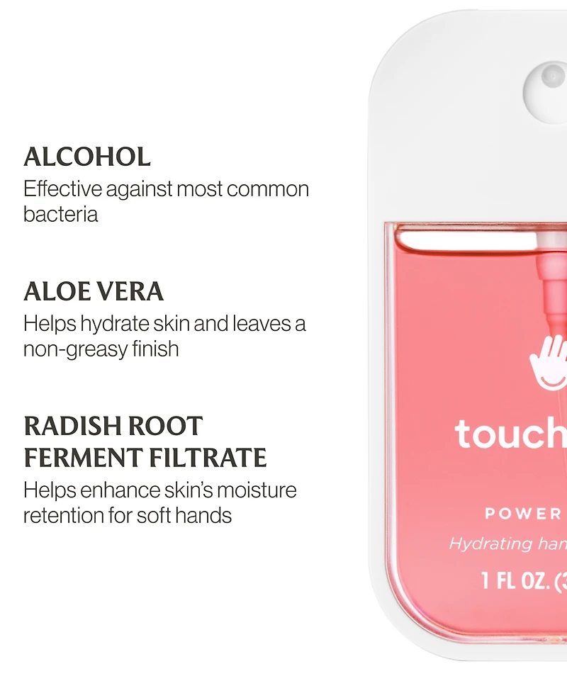 Touchland Power Mist Hydrating Hand Sanitizer, 1 oz.
