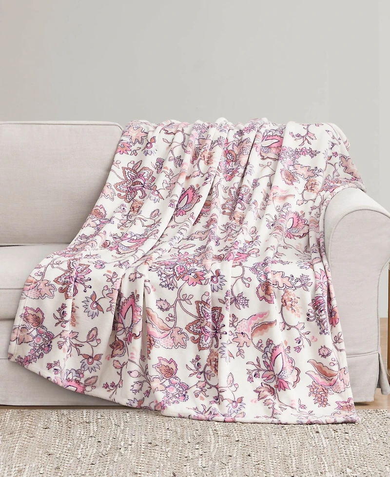 Jessica Simpson Chic Plush Throw, 50" x 60"