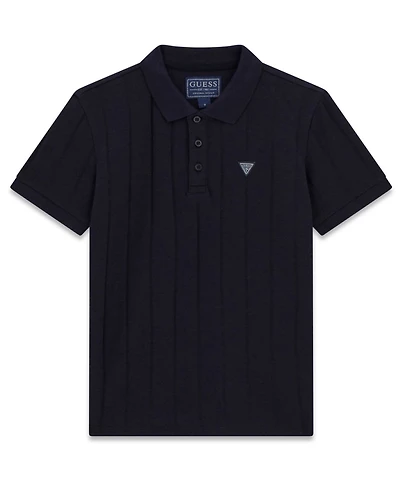Guess Boys' 7-18 Short-Sleeve Knit Polo Shirt