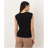 Pact Women's Organic Cotton Featherweight Slub Relaxed Muscle Tee