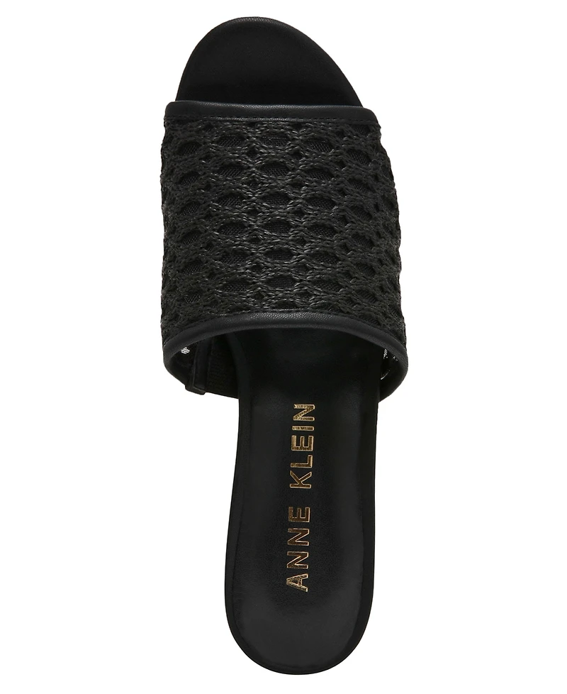 Anne Klein Women's Paros Block Heel Sandals