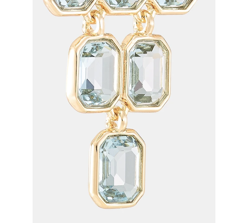 Lauren Ralph Lauren Gold-Tone Aqua Stone Chandelier Earrings