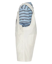 Tommy Hilfiger Baby Boys' Striped T-Shirt and Twill Shortalls, 2-Piece Set