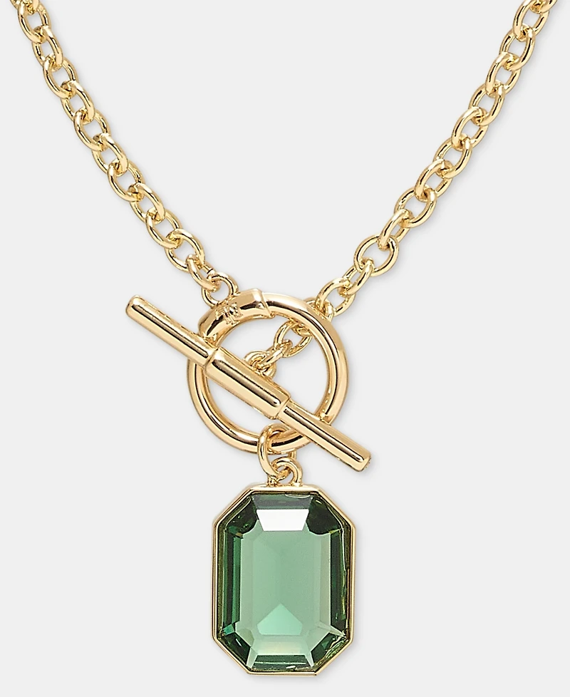 Lauren Ralph Stone 16" Pendant Necklace