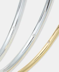 Lauren Ralph Lauren Two-Tone Bangle Bracelets, Set of 3
