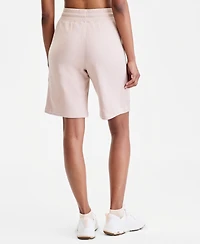 Id Ideology Women's Cotton-Blend Pull-On Bermuda Shorts, Exclusively at Macy's