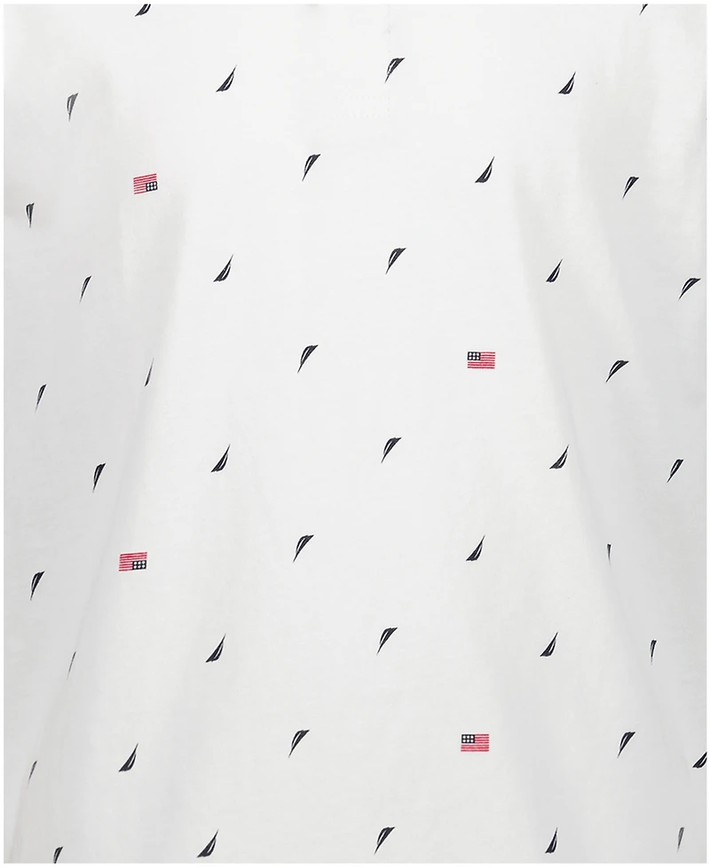 Nautica Boys' 8-20 Americana Print Polo Shirt