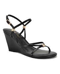 Nine West Women's Deklyn Strappy Wedge Dress Sandals