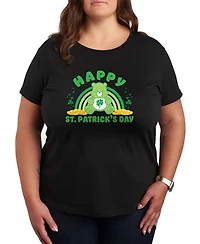 Hybrid Apparel Plus Care Bears Happy St. Patrick's Day Crewneck T-Shirt