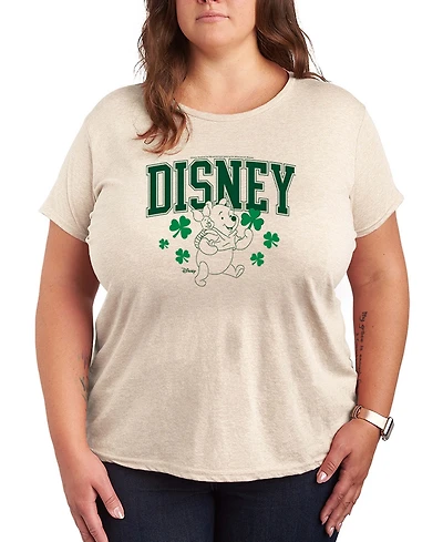 Hybrid Apparel Plus Disney Winnie the Pooh Short-Sleeve Graphic T-Shirt