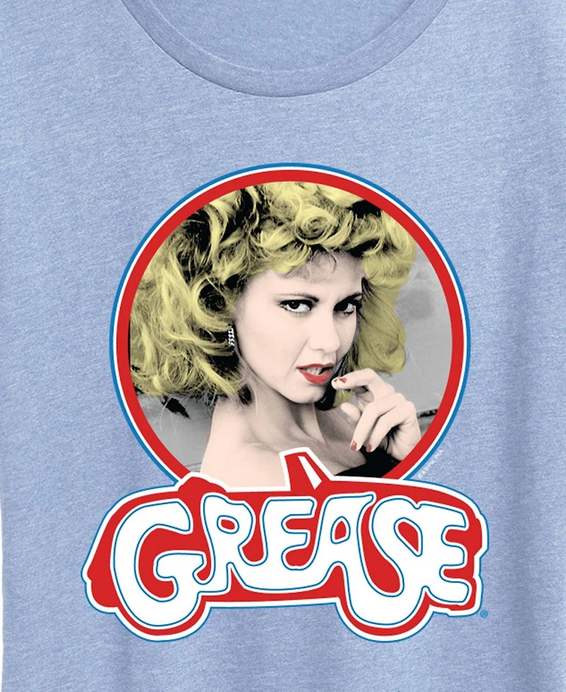Hybrid Apparel Plus Grease Sandy Graphic Crewneck T-Shirt