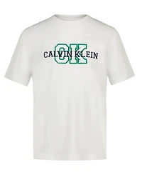 Calvin Klein Boys' 8-16 Varsity Logo Crewneck T-Shirt