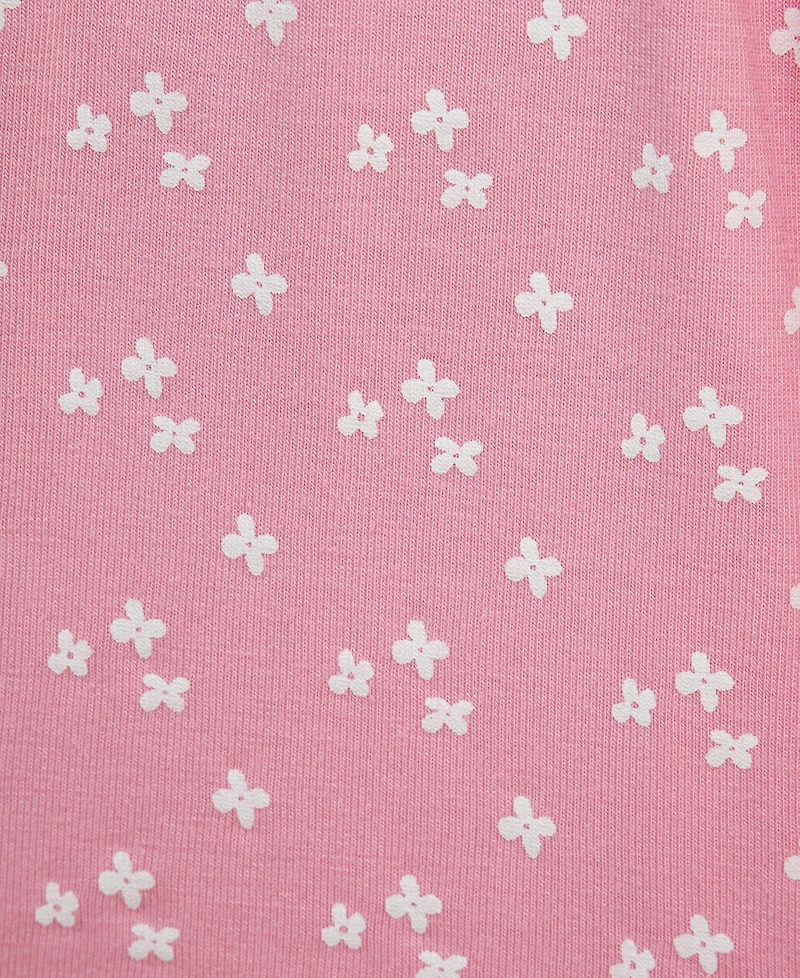 Little Me Baby Girls' Dainty Lilac Print Rompers, 2-Piece Set