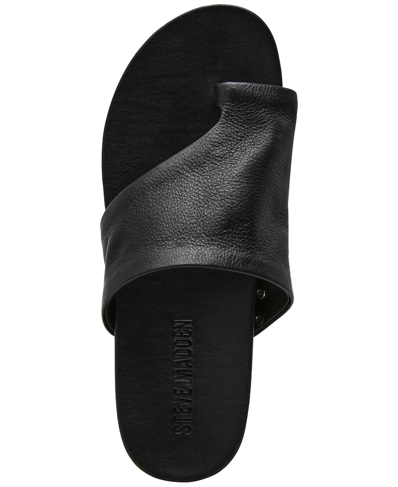 Steve Madden Women's Kessey Hooded Toe-Ring Slip-On Sandals
