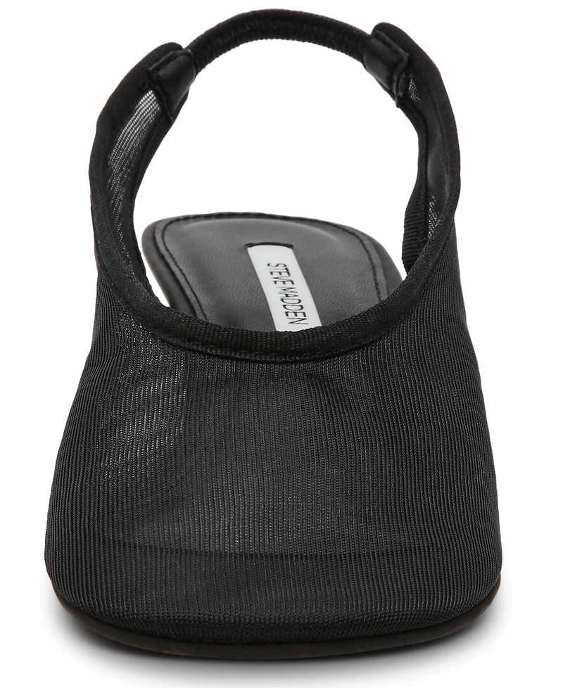 Steve Madden Women's Xtra Mesh Slingback Pumps