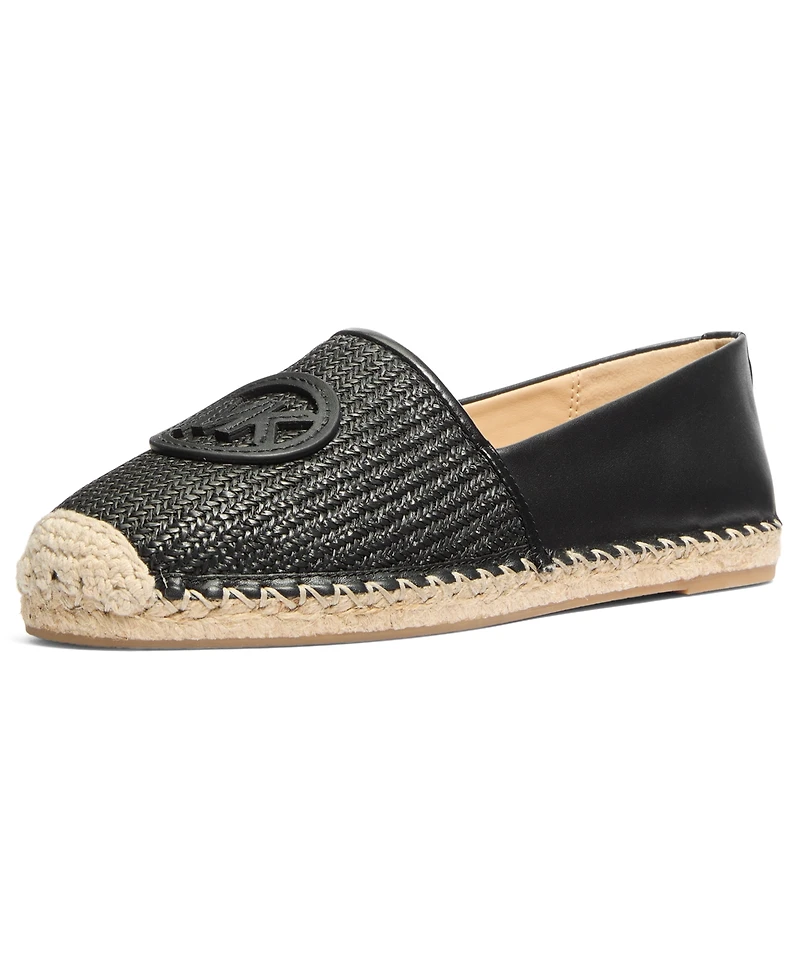 Michael Kors Women's Kenzie Logo Slip-On Espadrilles Flats
