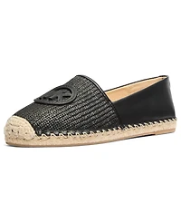 Michael Kors Women's Kenzie Logo Slip-On Espadrilles Flats