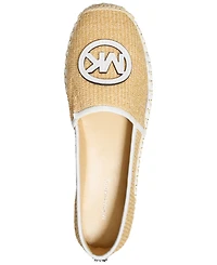 Michael Kors Women's Kenzie Logo Slip-On Espadrilles Flats