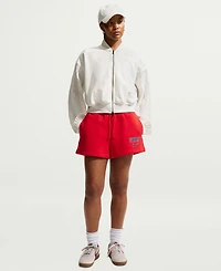 Nike Women's Usmnt Phoenix High-Waisted Shorts