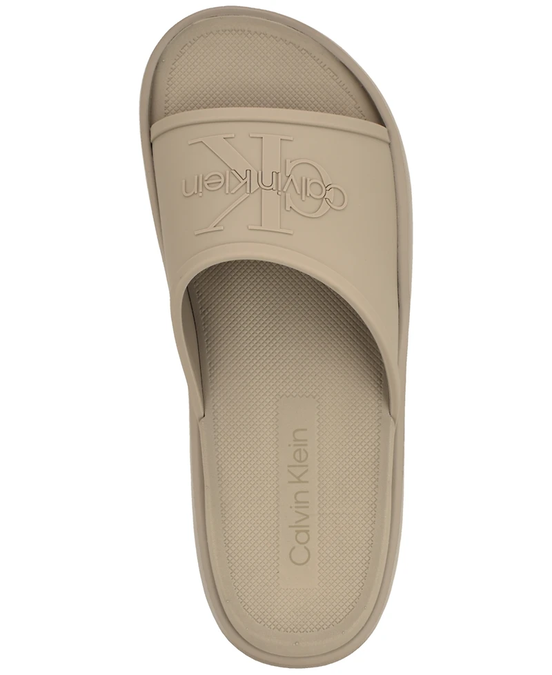Calvin Klein Men's Meloy Slip-On Slide Sandals