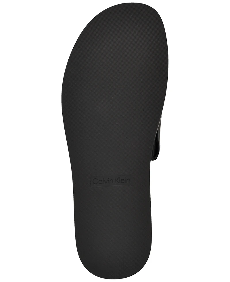Calvin Klein Men's Edenn Slip-On Slide Sandals