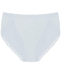 Natori Bliss Lace-Trim Cotton French-Cut Brief Underwear 152058