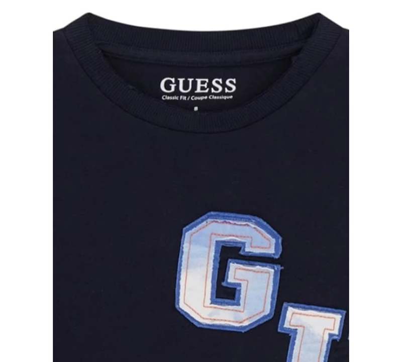 Guess Boys' 7-18 Oversized Short-Sleeve Logo T-Shirt