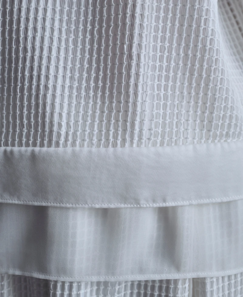 Dkny Women's Crew Neck Layered Top