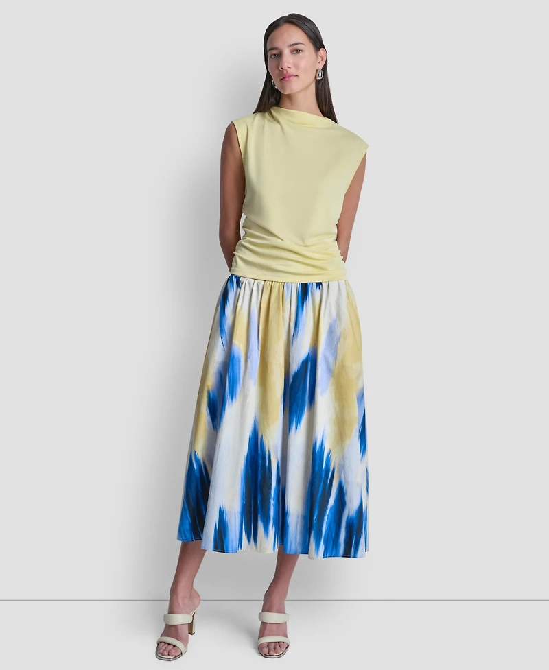 Dkny Women's Sleeveless Pique Top