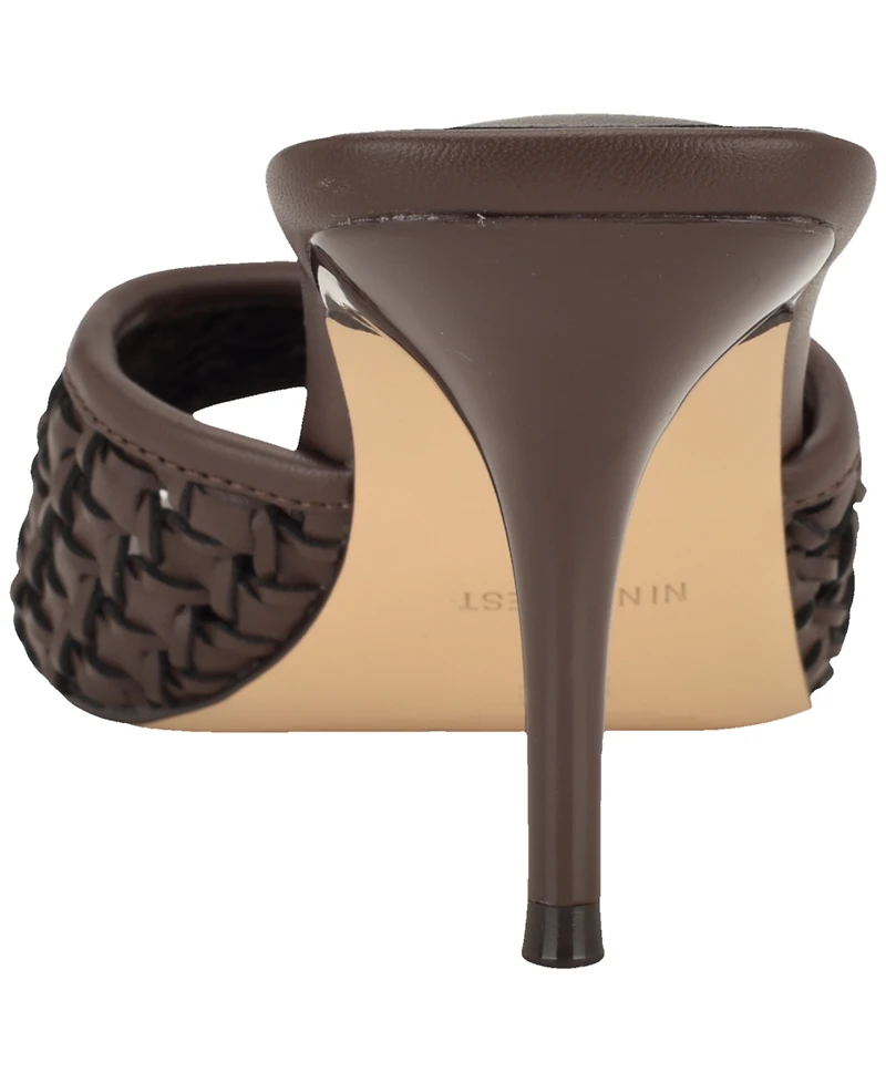 Nine West Women's Kirela Woven Slip-On Dress Sandals