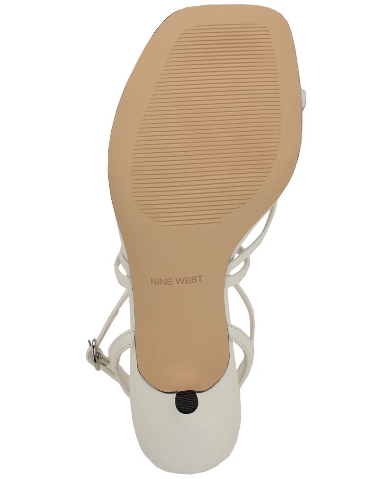 Nine West Women's Mays Kitten Heel Dress Sandals