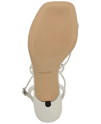 Nine West Women's Mays Kitten Heel Dress Sandals