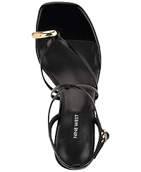 Nine West Women's Mays Kitten Heel Dress Sandals