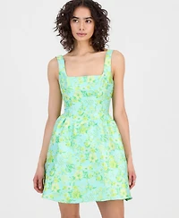 Sam Edelman Women's Spring Garden Fit & Flare Mini Dress