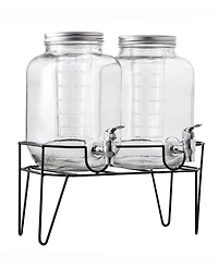 Style Setter Clifford Dispensers with Infuser Stand, Set of 2