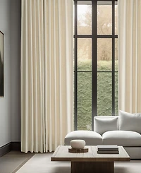 Half Price Drapes French Linen Room Darkening Curtain