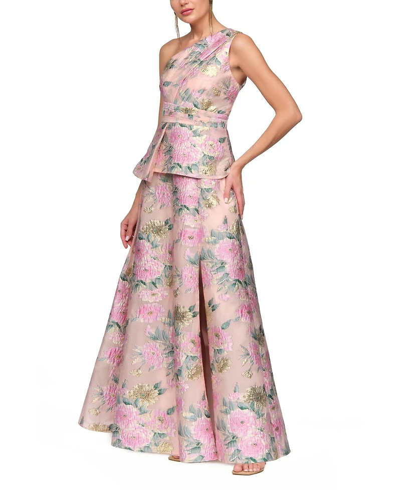 Js Collections Women's Mia One Shoulder Gown