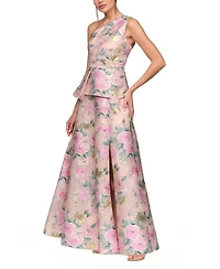 Js Collections Women's Mia One Shoulder Gown