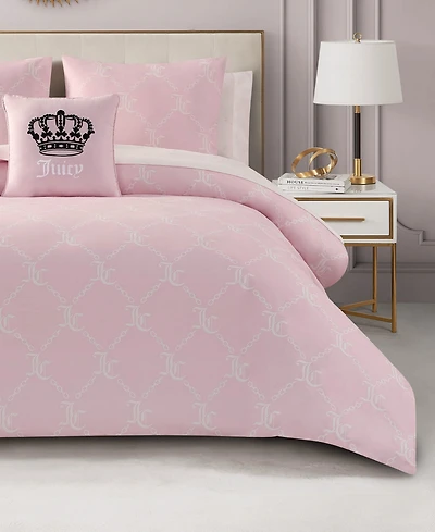 Juicy Couture Logo Link 6-Pc. Comforter Set, Twin