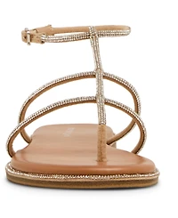 Madden Girl Women's Rhinestone-Embellished Gladiator Sandals