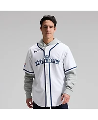 Nike Men's White Netherlands Baseball 2026 World Classic Stadium Jersey