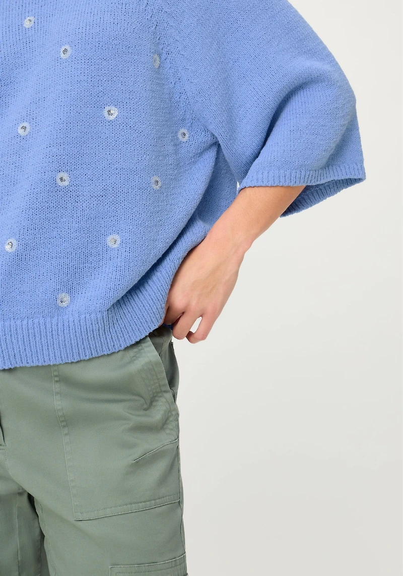 Olsen Women's Embellished Sweater