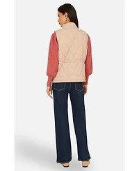 Yumi Women's Quilted Utility Gilet