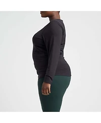 Universal Standard Plus Mia Long Sleeve Movement Tee