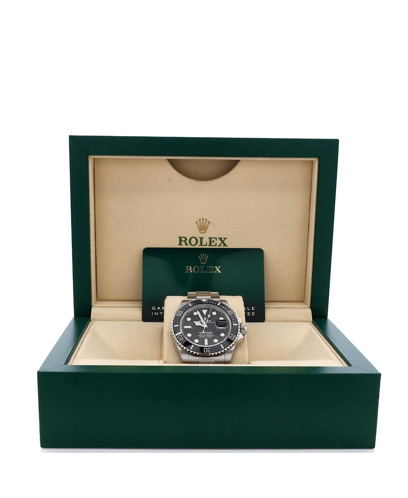 Pre-Owned Rolex Oyster Perpetual Submariner Date Automatic Watch in Stainless Steel and Cerachrom 41mm