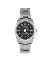 Pre-Owned Rolex Oyster Perpetual Automatic Watch in Stainless Steel 34mm
