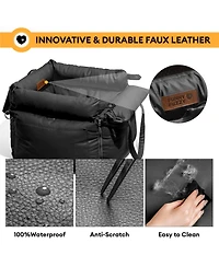 Funny Fuzzy Urban Voyager Dog Car Booster Standard