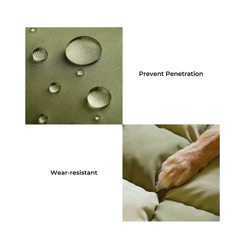 FunnyFuzzy Standard Large Chessboard Lounge Dog Car Seat Bed,