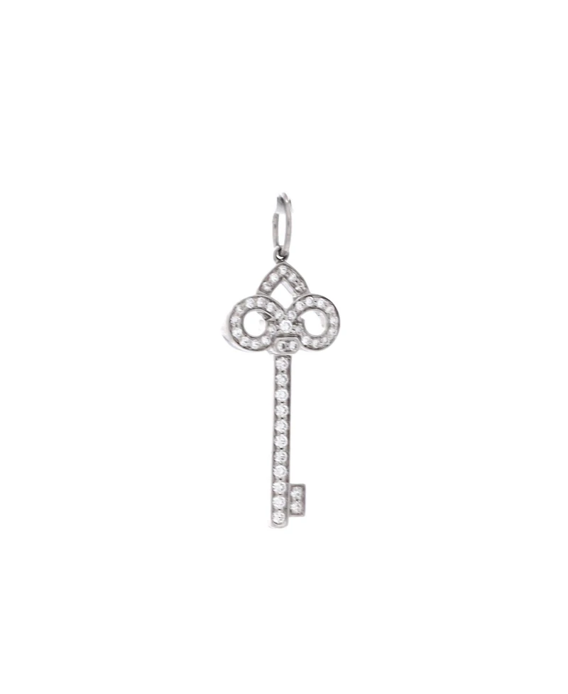 Pre-Owned Tiffany & Co Fleur De Lis Key Pendant