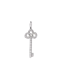 Pre-Owned Tiffany & Co Fleur De Lis Key Pendant
